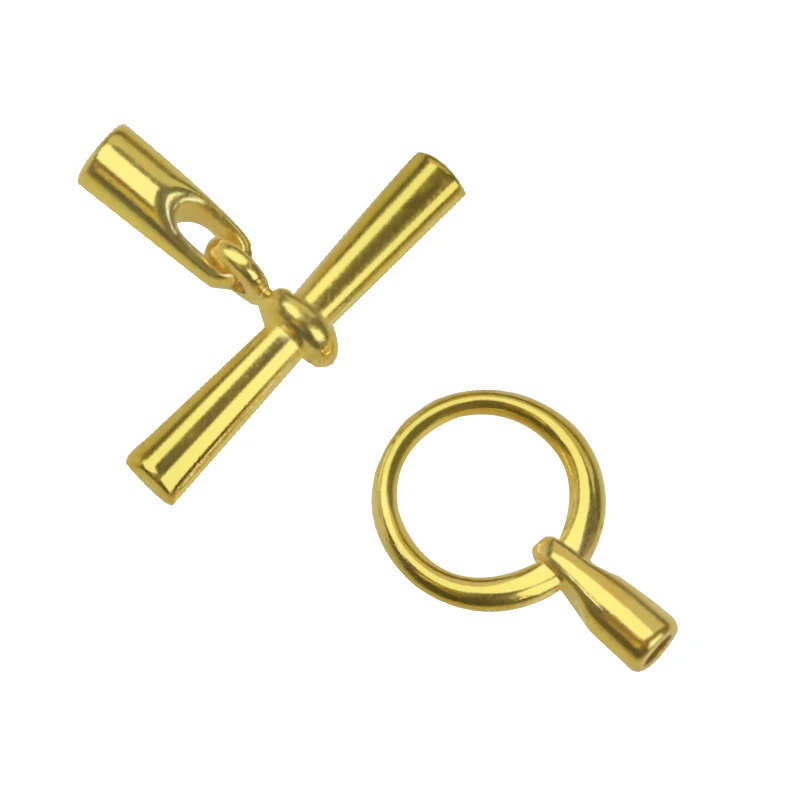 

High Quality 14k Gold Plated Kumihimo Toggle Clasps For Wholesale, Silver,gold,rose gold