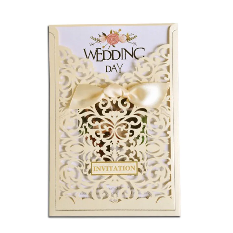 Custom Logo Your Own Design Wedding Invitation Card - Buy Wedding ...