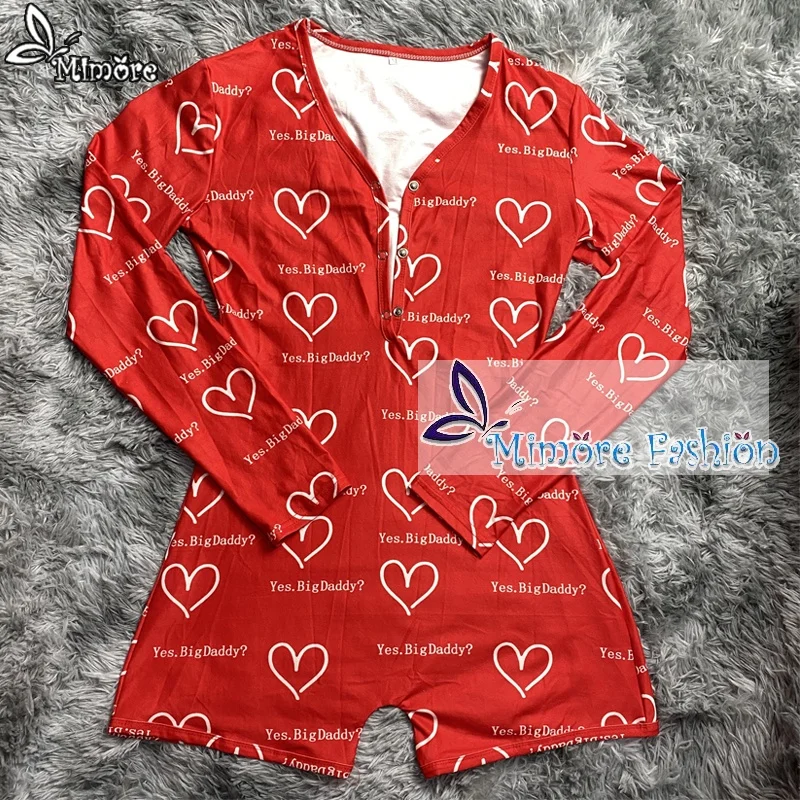 

Cheap wholesale sexy pajamas women adult red onesie ladies nightwear