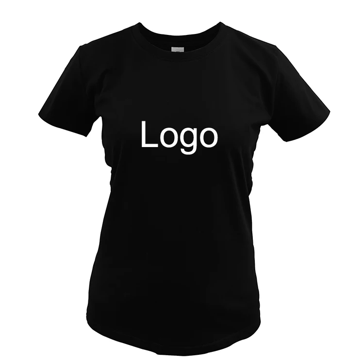 

Cheap Custom Logo Cotton Blank Women T Shirt Printing, Customized color