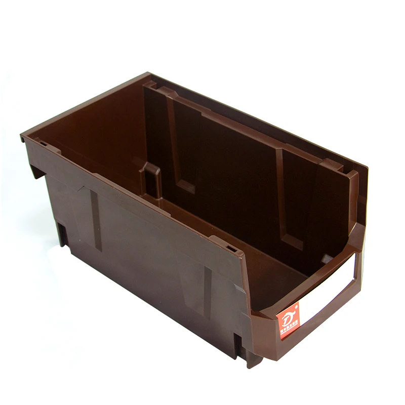 

Front Open Eco-Friendly Superimposed Sundries Plastic Tilt Stack Storage Bin, Customized color