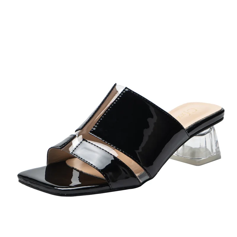 

Shoes Woman Lady Slipper 2018 Fashion Beach Big Shoe Wholesale Flat Pvc Flower Sandal