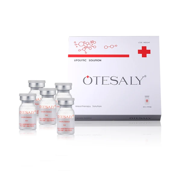 

Otesaly Finest Weight Loss Lipolytic Mesotherapy Solution for Fat Burning with 10 vials Serum, White liquid