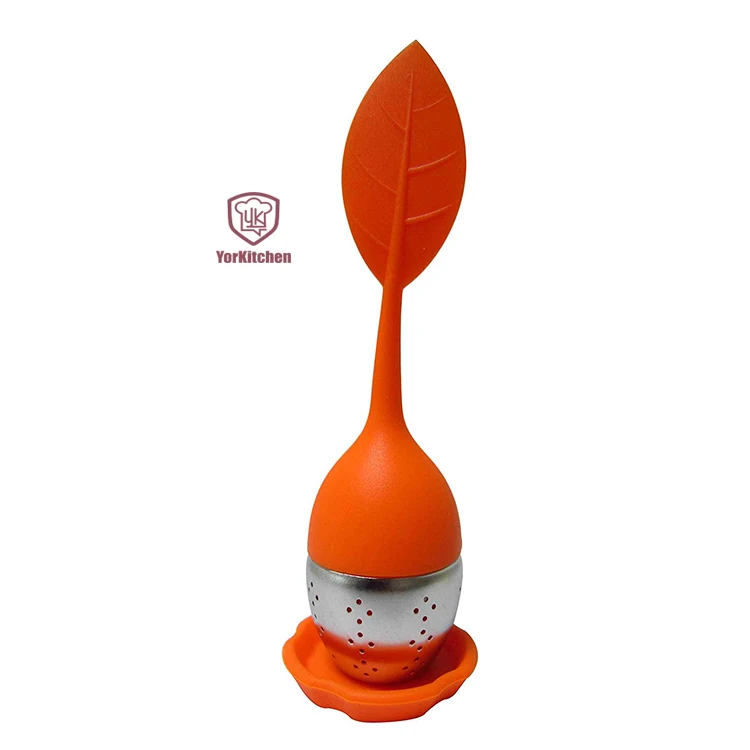 

Silicone Handle Tea Infuser Stainless Steel Fine Mesh Tea Strainers