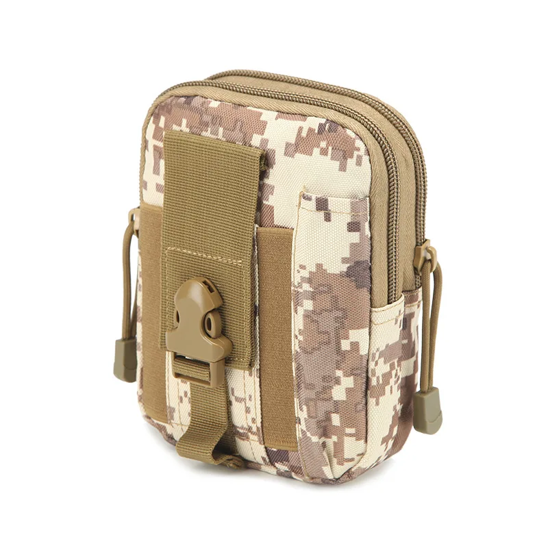 

WB044 New Design Camouflage Oxford Waterproof Outdoor Sports Running Mobile Phone Waist Bag