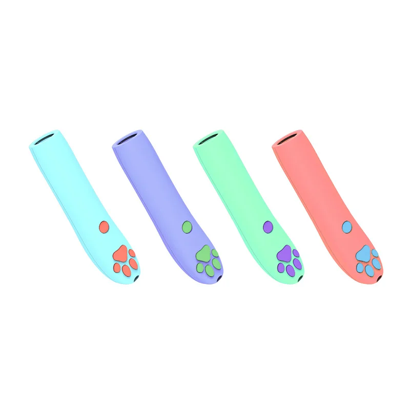 

Hot sale LED paw shape cat laser toy 3 patterns projection laser cat toy