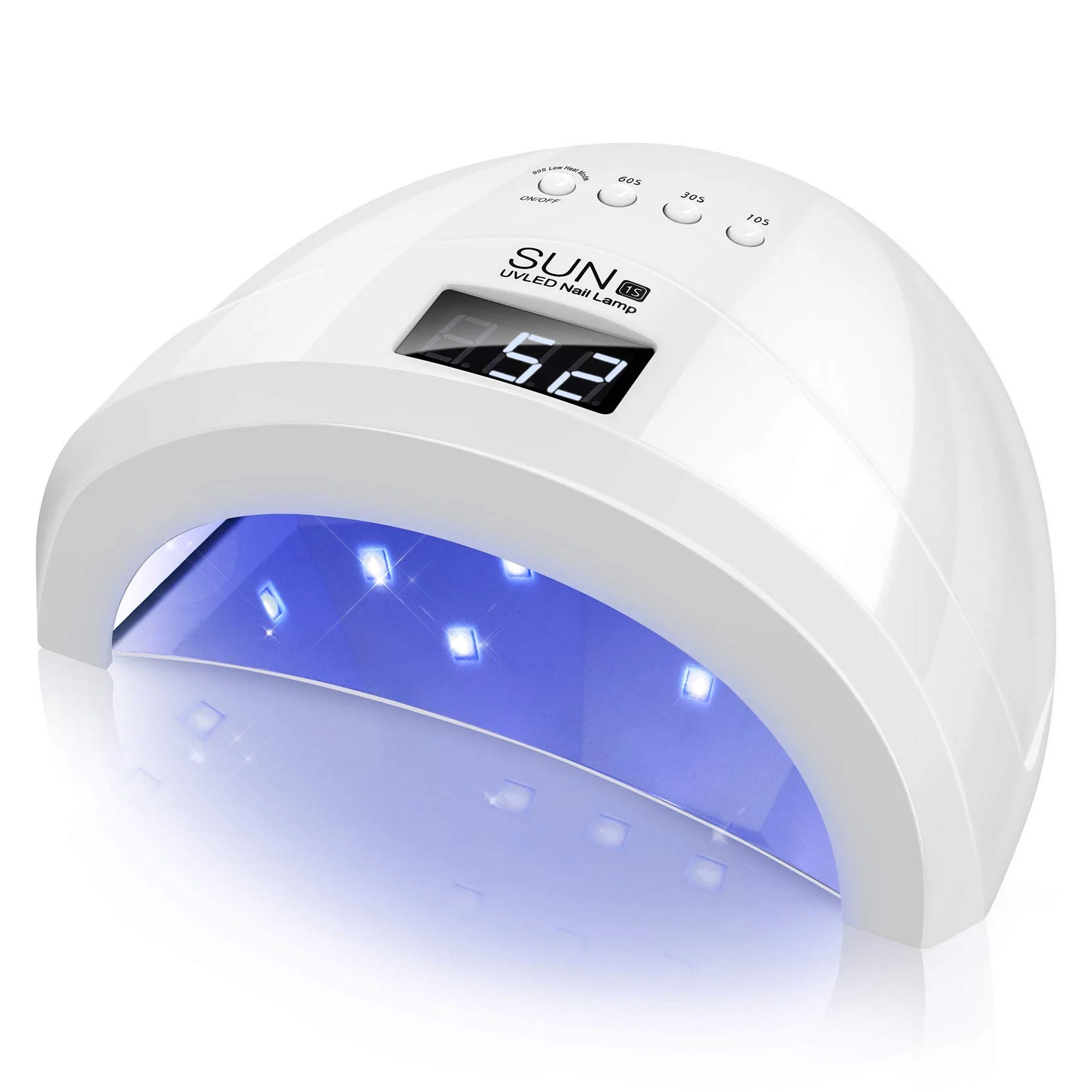 

48W UV Led Nail Lamp Easkep Gel Nail Polish Nail Dryer Curing Lamp, White