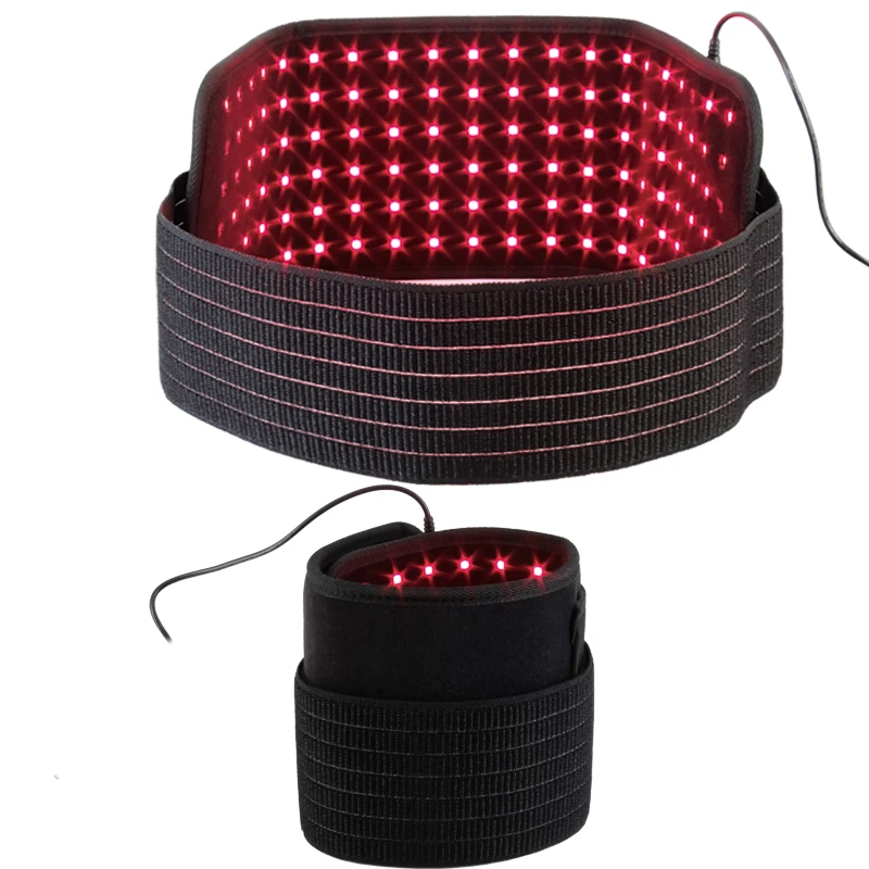 

Red light AND Infra red AND PEMF therapy pad device red light therapy belt 850nm infrared light physical therapy heating pad