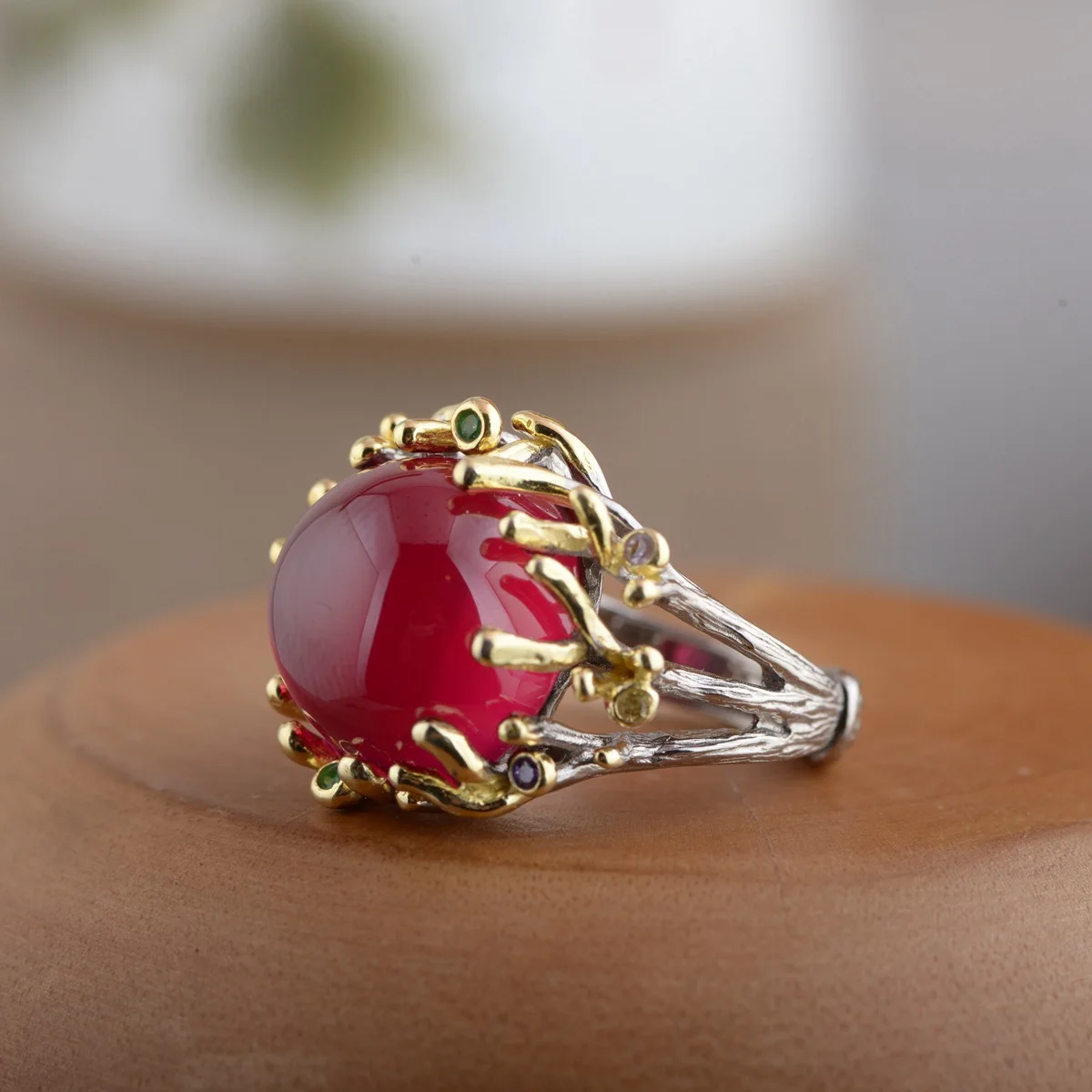 New 925 Pure Silver Gold Plati