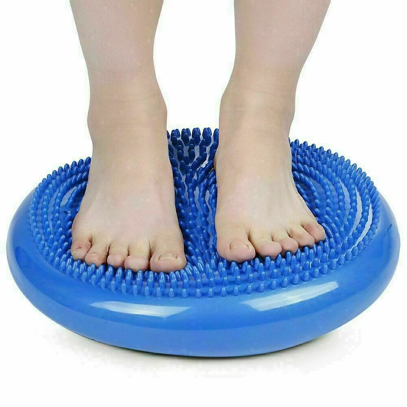 

Inflatable Ball Durable Universal Fitness Yoga Wobble Stability Balance Disc Massage Cushion Mat