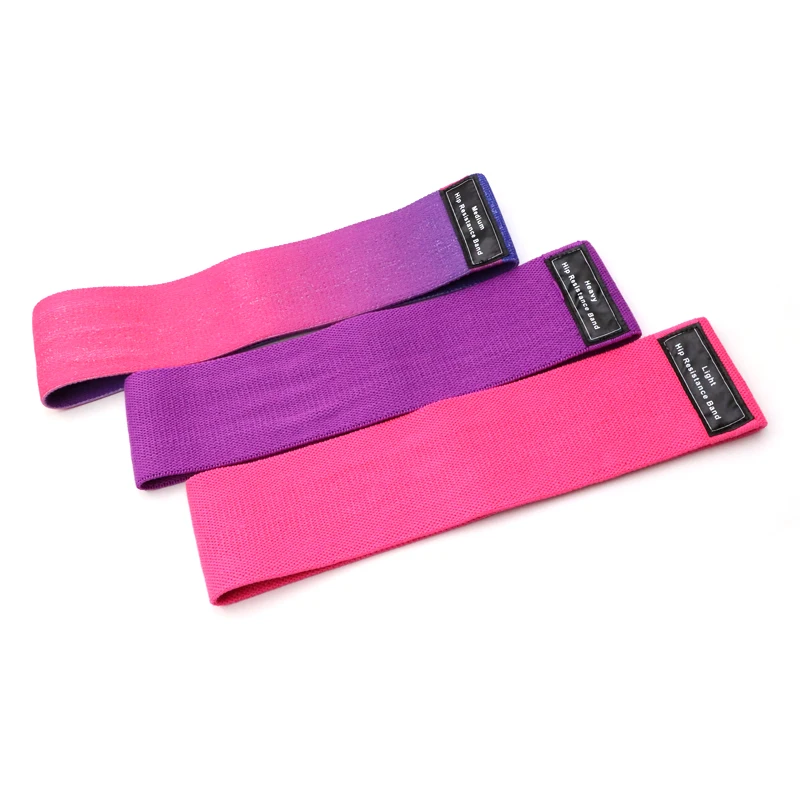 

Fabric Long Yoga Training Belt Resistance Bands, Customized color
