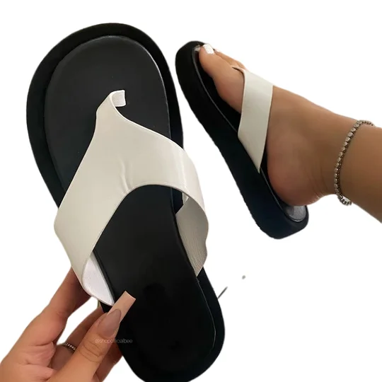 

Rope sandals 2021 flat open toe footwear colorful non slip gladiator sandals