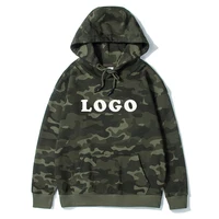 

Customised heavyweight cotton hoodies sport mens add logo wholesale camo hoodie sweatshirt