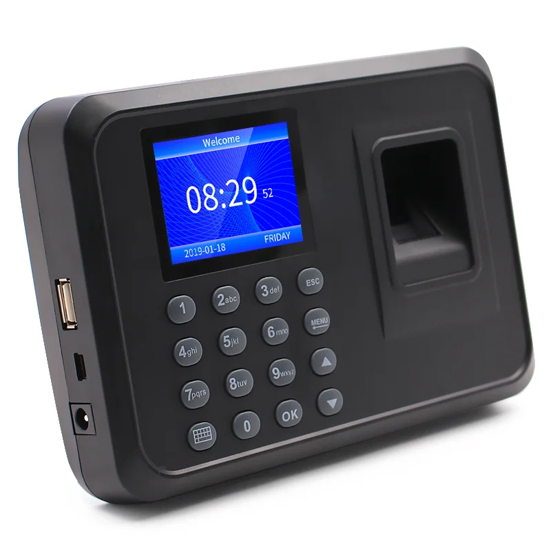 

USB Download Report Biometric Fingerprint Terminal Time Attendance System Machine