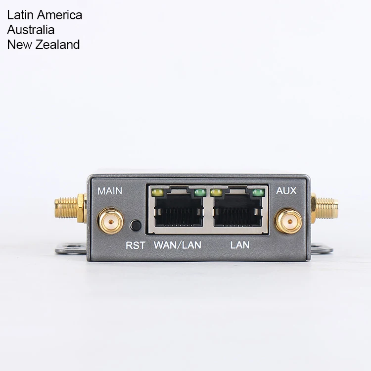 

Latin America Australia New Zealand Industrial Use Mirco Sim Slot DIO RS232 RS485 2xLan Router M2M 4G CPE Router Lte VPN Router