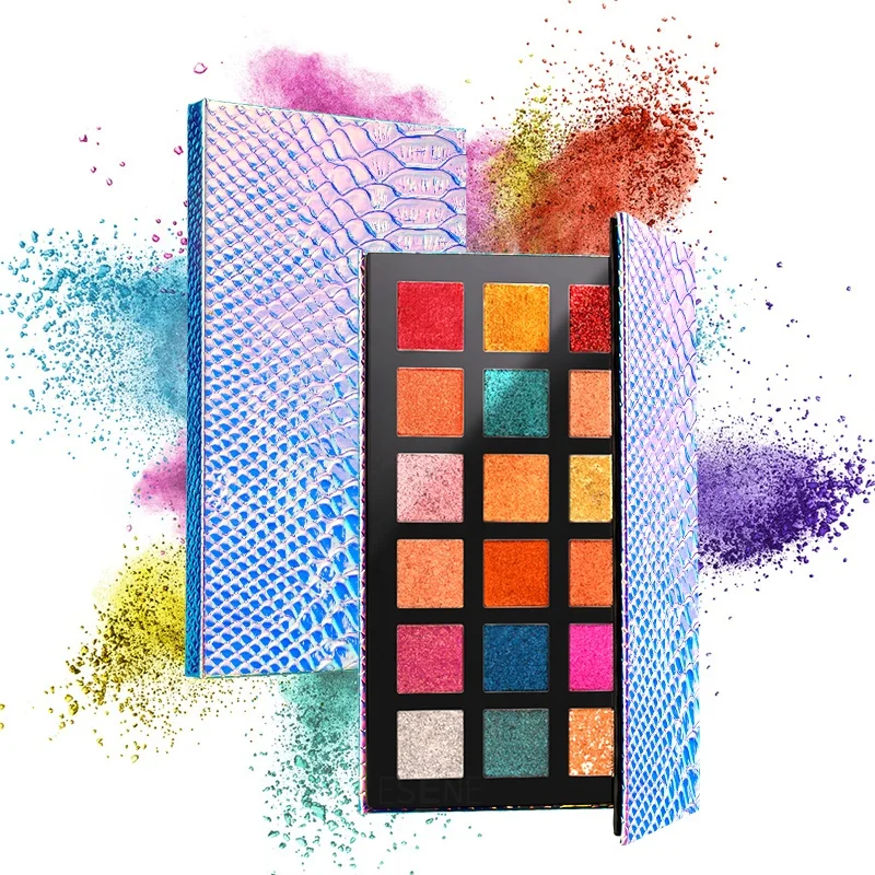 

Esene E-EP12 Wholesale colorful cosmetic makeup Delicate eye shadow eyeshadow pallette palette private label makeup sets