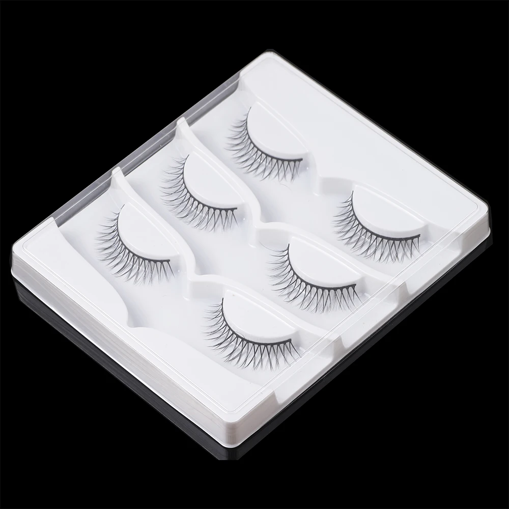 

FX-S74 Buenas 3 Pairs False Eyelashes New Arrived Short Eyelashes Extensions Black Cotton Terrier Tapered Hotsell New Lash