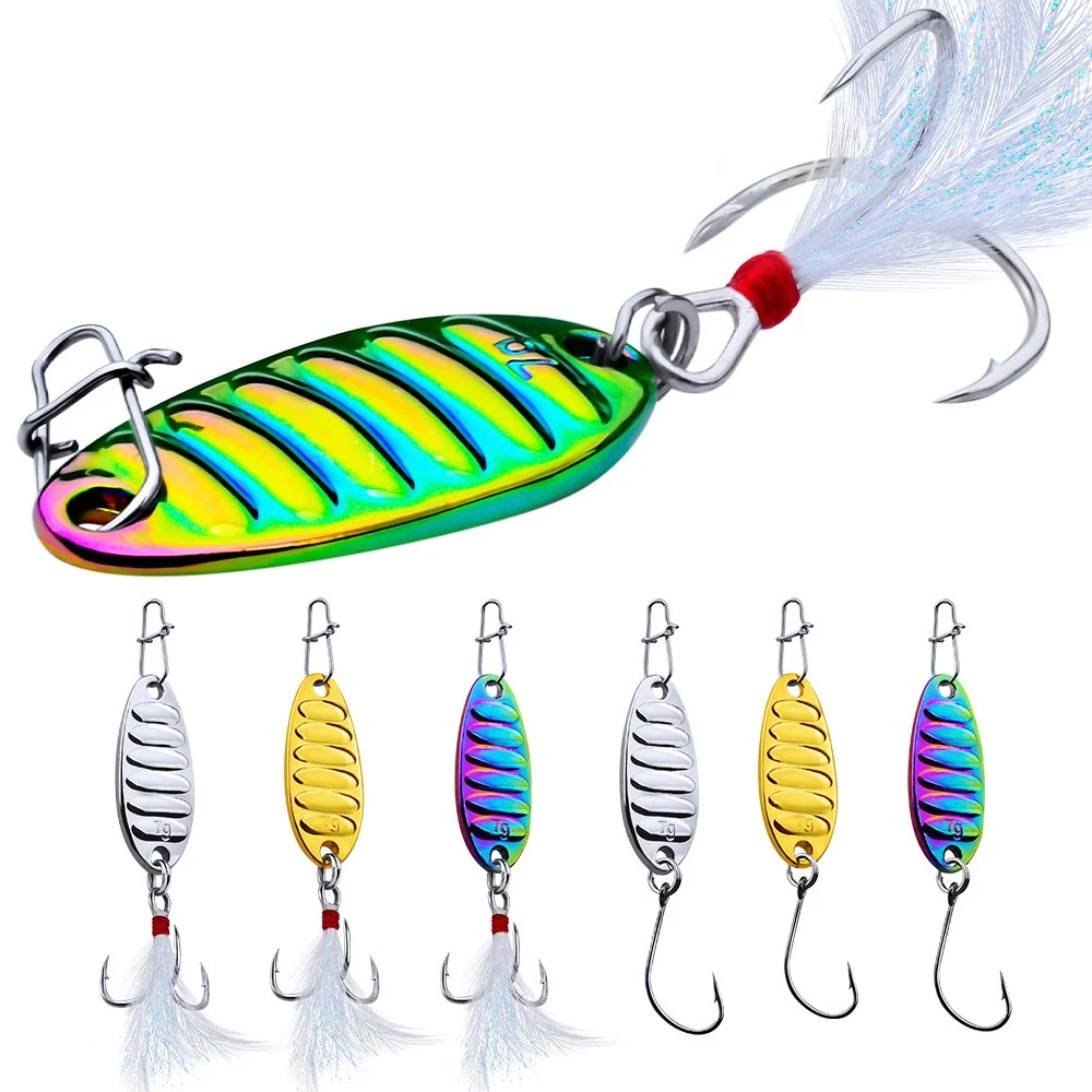 

Jetshark 2.5/3/5/7/10g 3 color silver gold Colorful metal Hard Lure Vib Fishing Lure