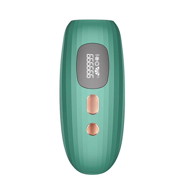 

999999 Flash Laser Epilator Permanent IPL Painless Electric Hair Removal Machine, Black ,white, and green