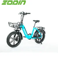 

High quality folding bicycle with 500w 20 inch foldable fat tire ebike