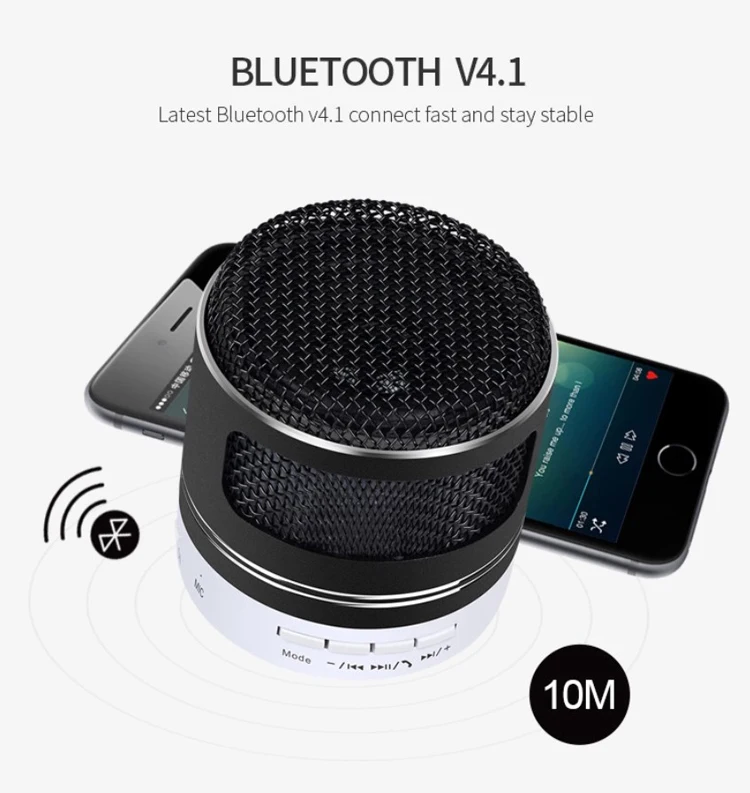 promotional gifts manufacturer Bluetooth speakers metal mini wireless speaker in China - ANKUX.COM