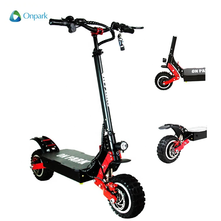 

5600w china cheapest 11 inch adult size double motor off-road electric scooter