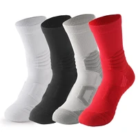 

high technology new arrival acrylic cushioned tube cotton basketball socks terry cushion elite sport calf sport socks