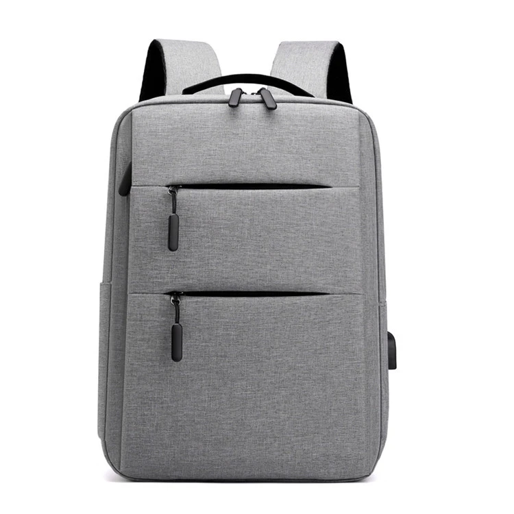 

polyester thin casual design small backpack usb 15 laptop bags with logo