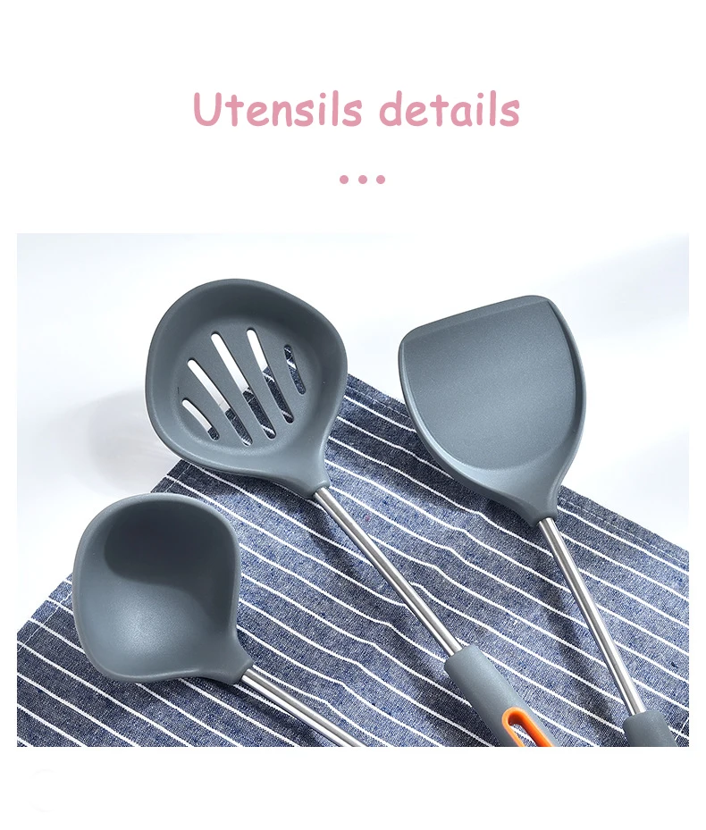 silicone cooking set