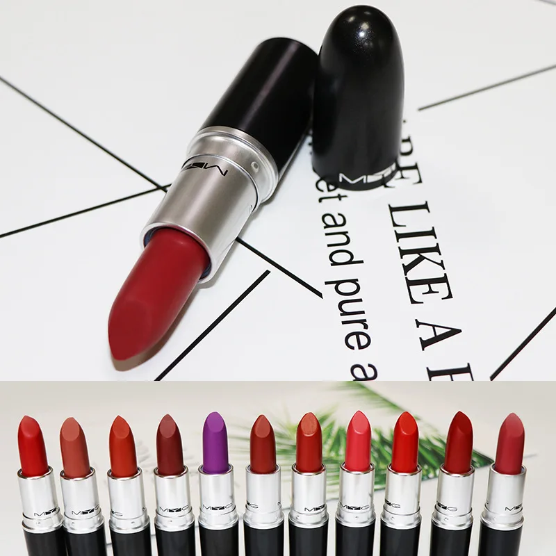 

make your own cosmetics makeup 35 colors lip stick vegan custom waterproof matte private label lipstick sample free lipsticks