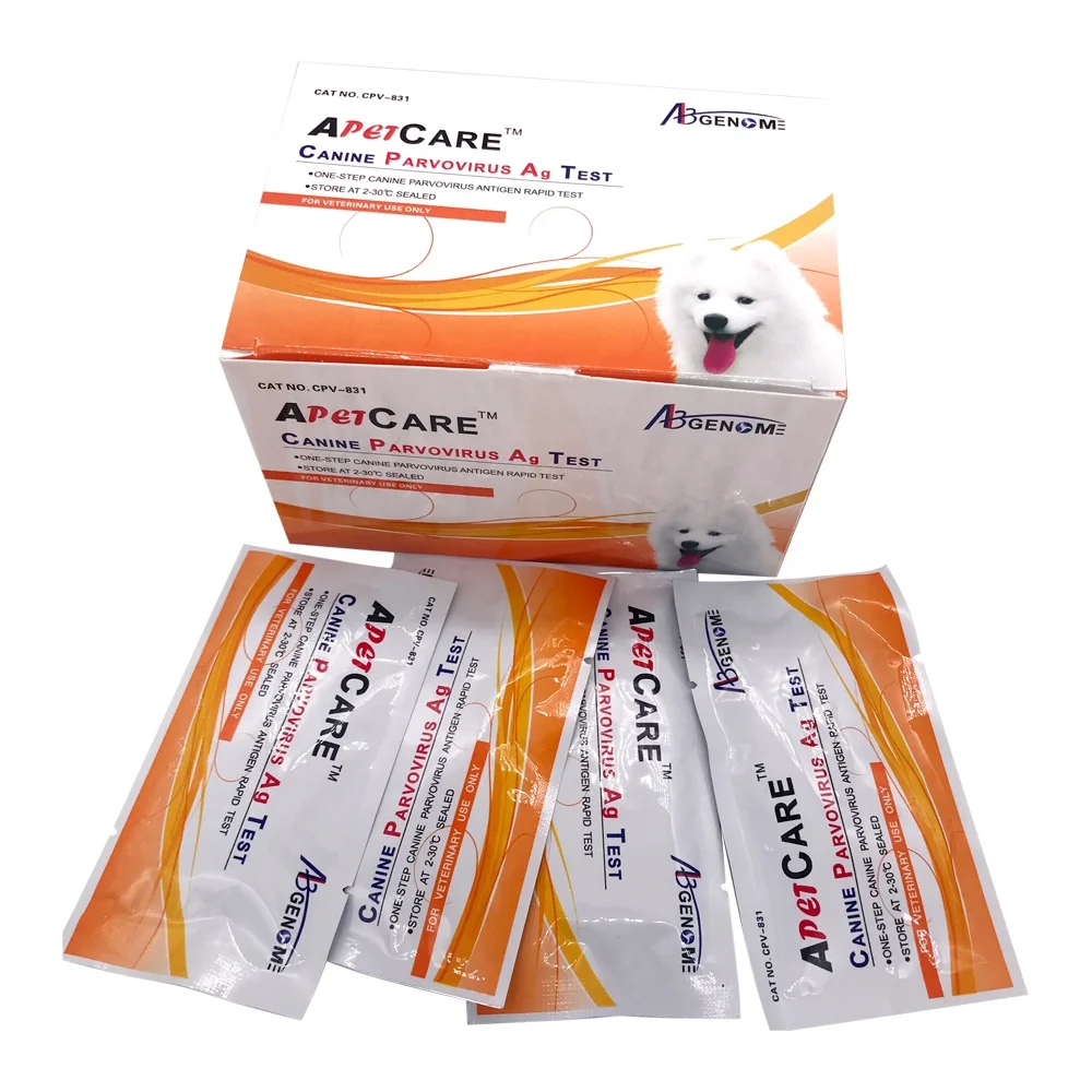 
High Quality pet rapid test CPV Canine Parvovirus Virsu Test Kit 