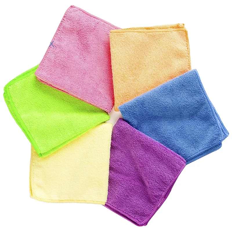 

GRS RPET BSCI Customized household microfiber kitchen cleaning cloth