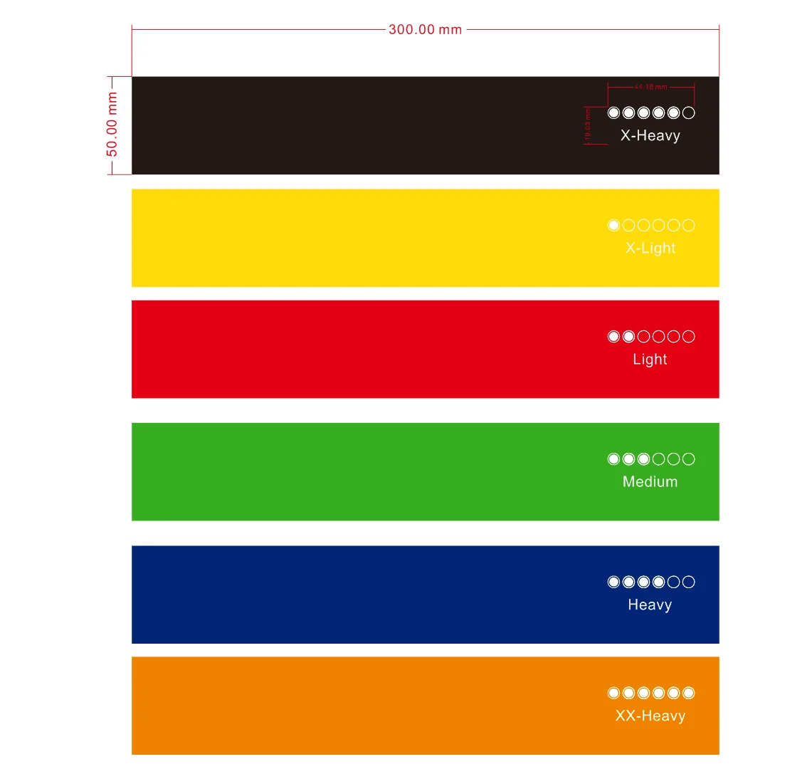 

Wholesale Natural Latex Pull Rope Elastic Resistance Bands Fitness Workout Yoga Gym Strength Training Bands Fitness Equipment, Customized color