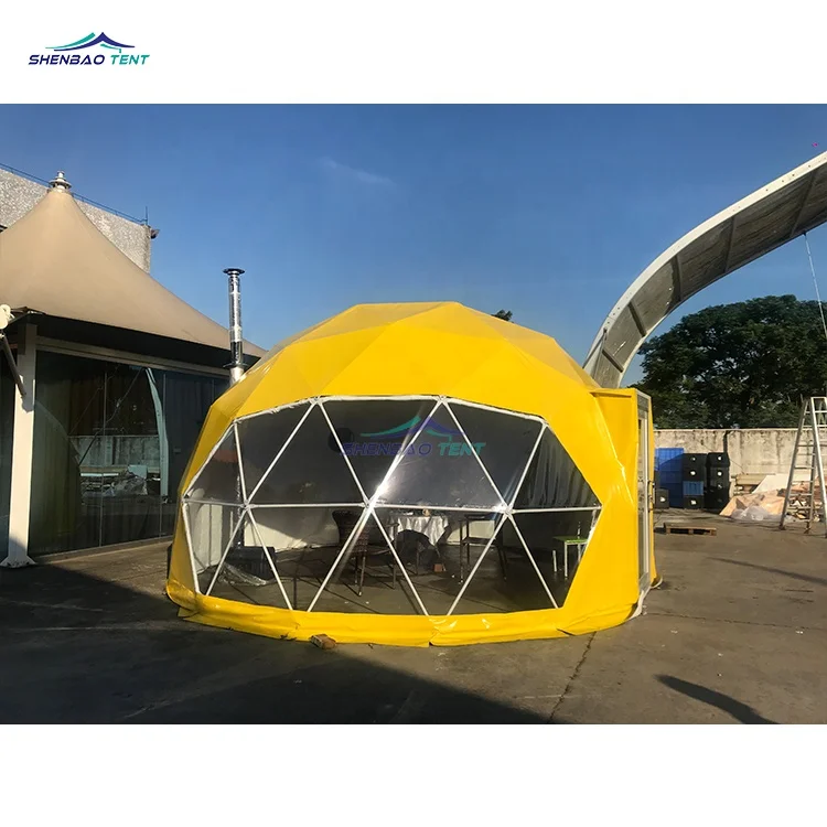 Small Dome Tent 3m 4m 5m Cheap Best Quality Clear Dome For Coffee Shop