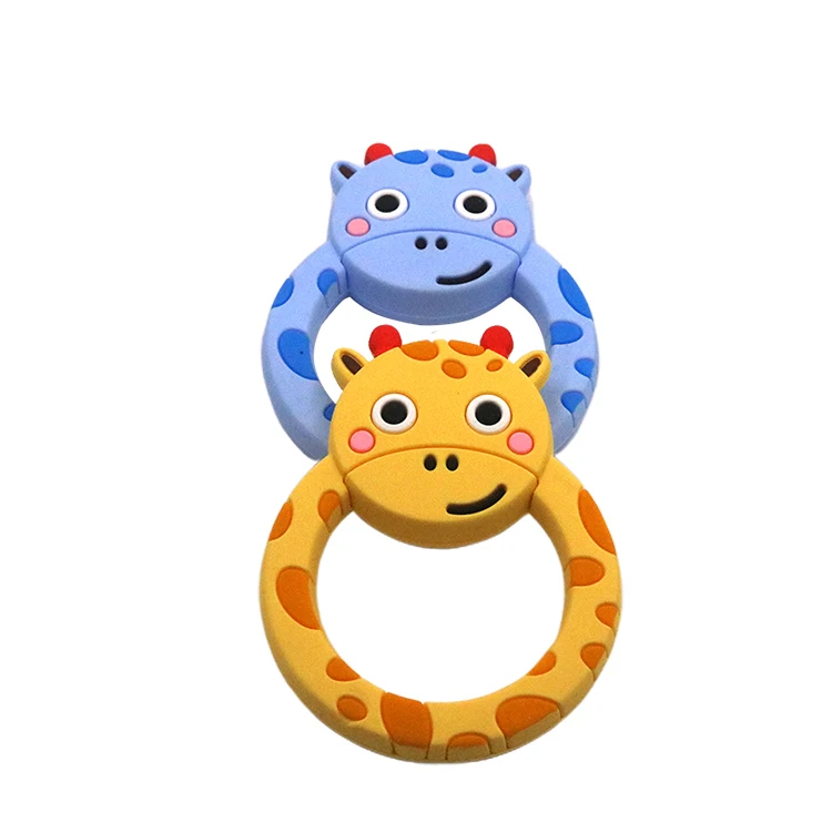 High Quality Bpa Free Silicone Baby Giraffe Teething Teether Toy Buy