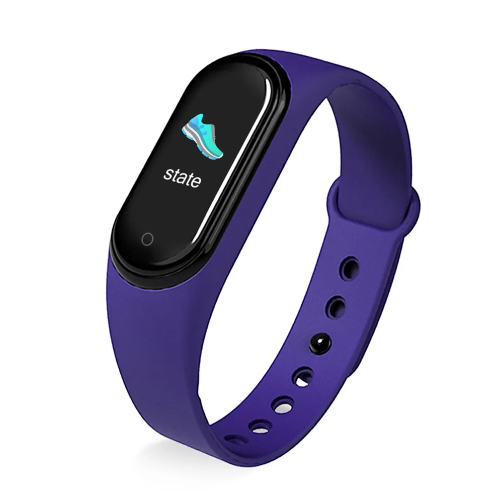 

Manufacture factory price smartband m5 band Fitness Digital Smart Bracelet Waterproof Sport, Black,sky blue, purple, pink, blue