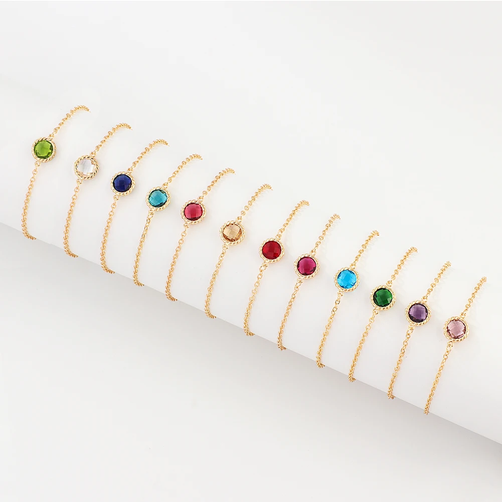 

BIRTHSTONE BRACELET mother jewelry charm birthstone bracelet bridesmaid jewelry birth stone bracelets accessory, Picture shows