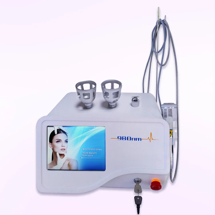 

980+1470nm 50w vascular diode laser equipment for spider veins and face veins treatment nail fungus blood vessels treatment