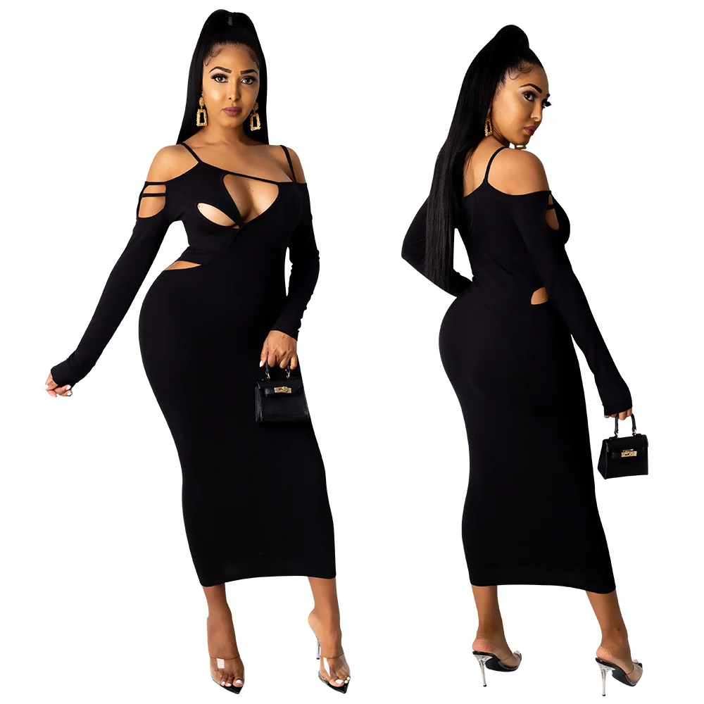 

FREE SAMPLE JHTH Wholesale price noble bodycon dresses black lace sexy dress casual dresses women2021
