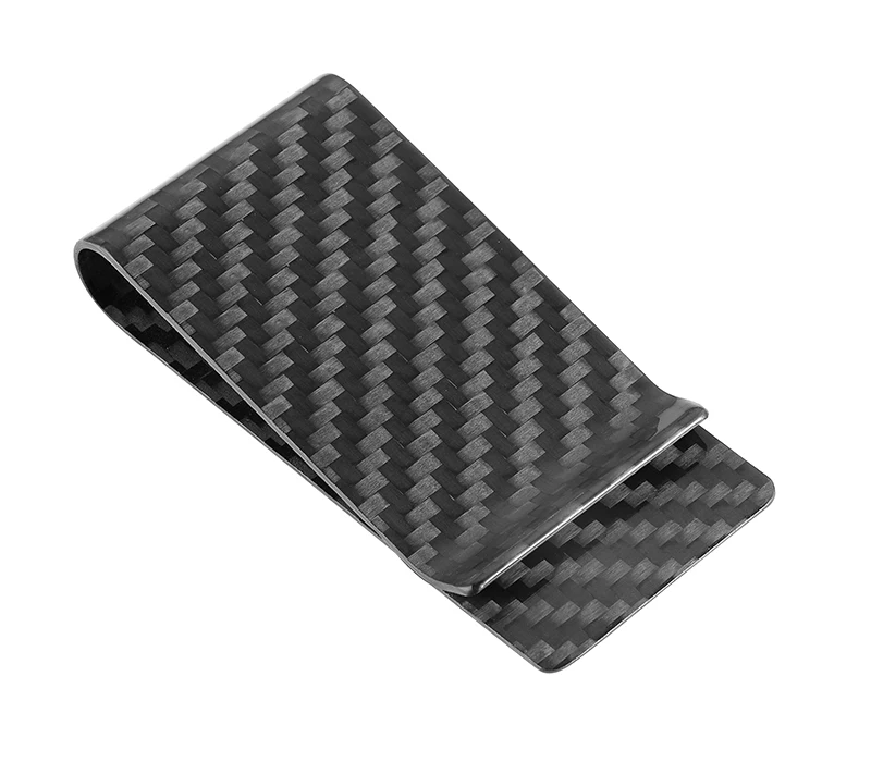 

hot Carbon Fiber Money Clip Front Pocket Wallet Minimalist Wallet Slim Wallet Credit Business Card Holder
