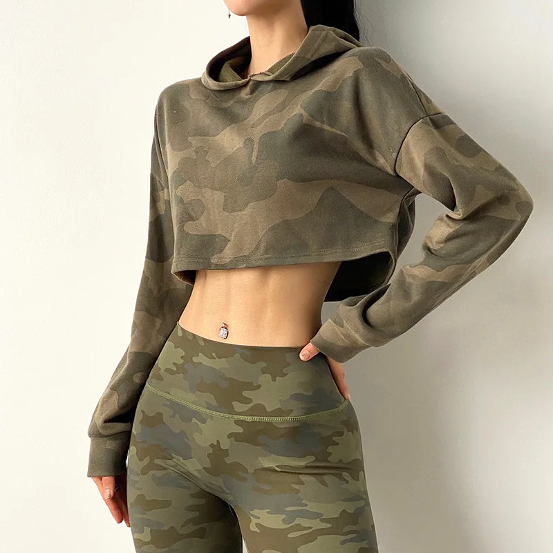 

custom logo set womenFatigues long sleeve sets Two piece jogger crop top set Long sleeve two piece sweat suit for women, Picture color