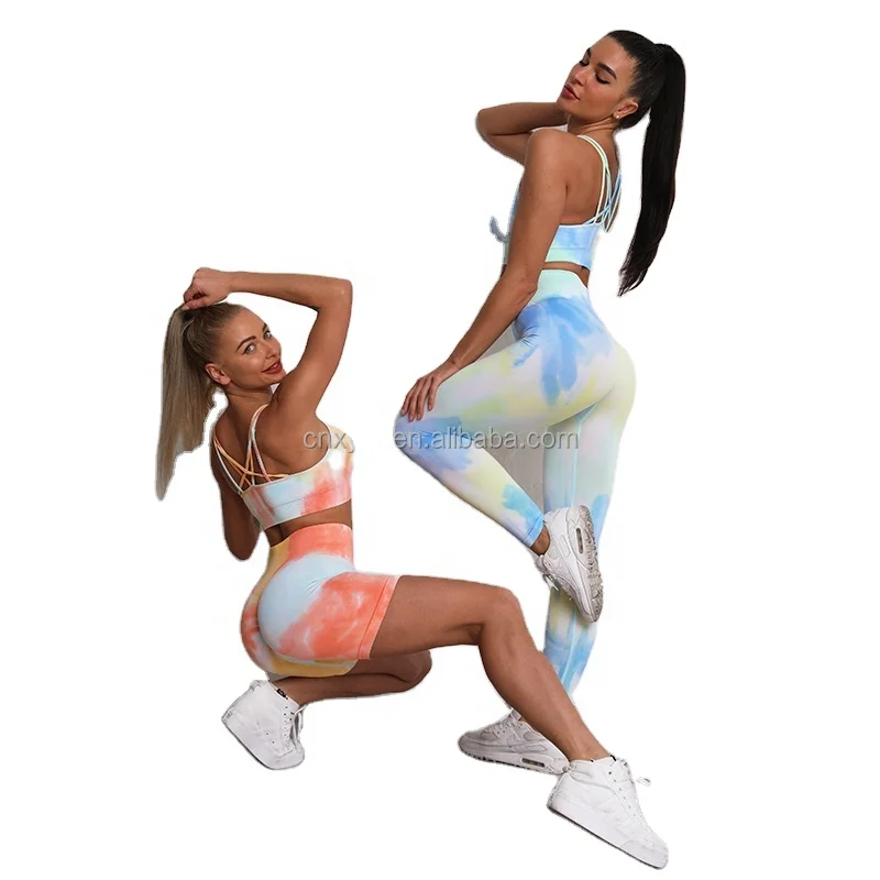 

Selling Sexy Sportswear Leggings crop top Women's Sportswear sets custom logo
