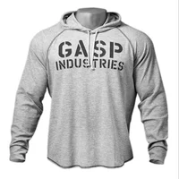 

2019 Custom New Sports Sweater Autumn Casual Running Training Loose Thin Mens Cotton Sweatshirt Jacket