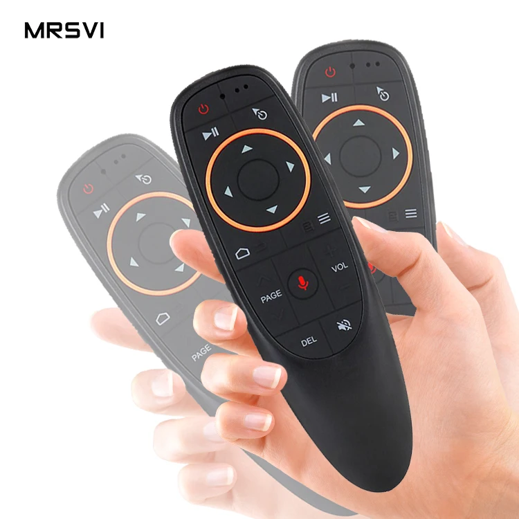 

2021 Hot Sale Multifunctional Voice Remote Control G10s For Android Tv Box Voice Remote Control