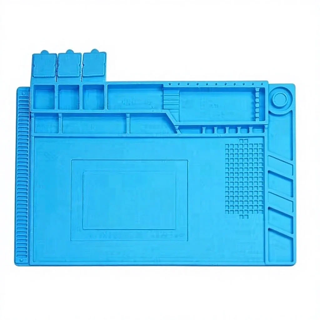 Electronic Repair with Magnetic Pad BGA Notebook Computer Silicone Repair Pad Table Mat Soft Silicone Pad