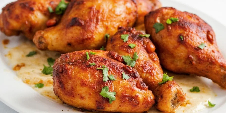 Grilled tandoori chicken