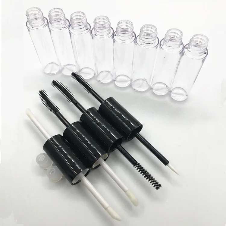 2 in 1 clear lipgloss tubes