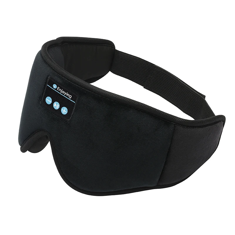 

New Fashion Factory Sleeping 3D protective Bluetooth V5.0 Wireless Earphone Custom Music Eye Mask for Men and Women