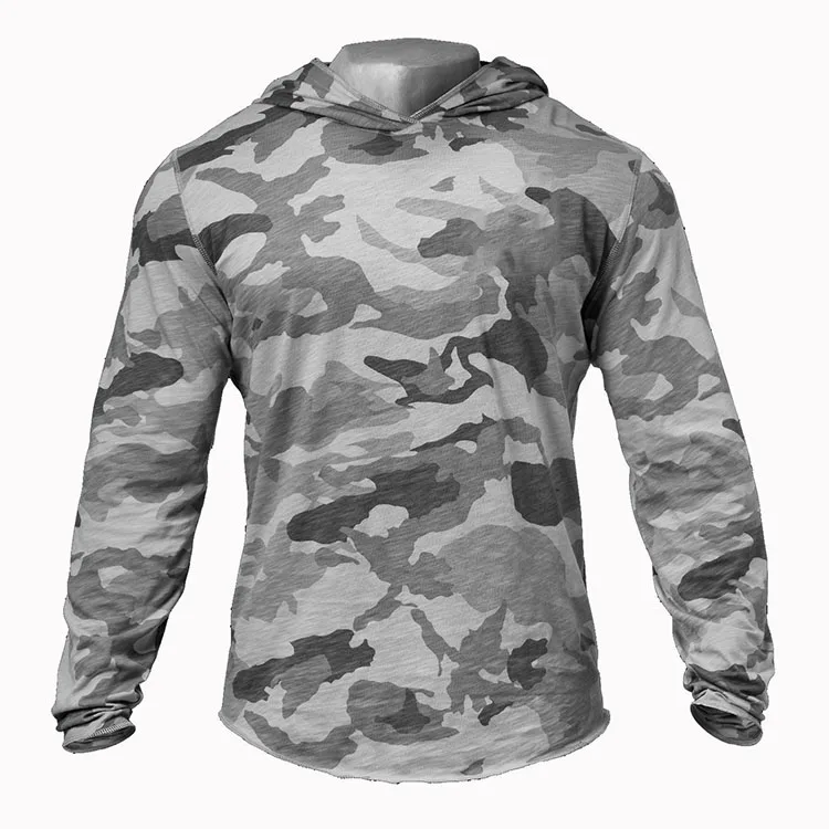 

Wholesale Customized Pullover Camouflage Camo Hoodies Men Training Hoodies