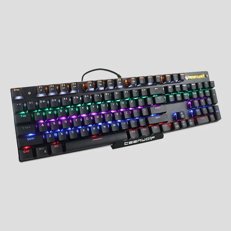 

Drop shipping Large Stock Good Quality Usb Mechanical Gaming Keyboard Wired